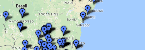 Mapa de Clientes
